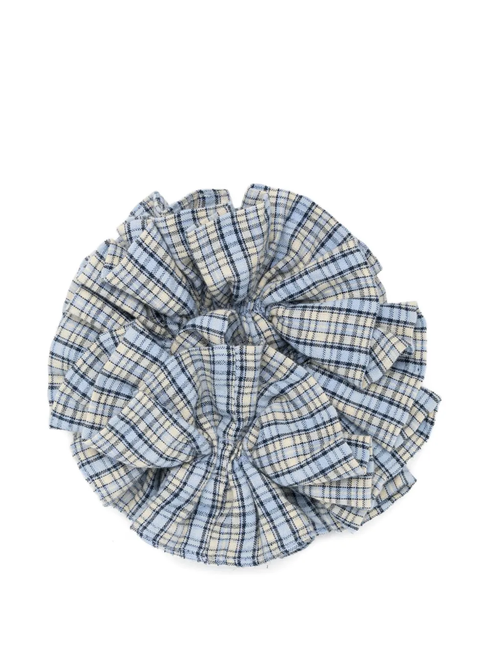 DAMSON MADDER check scrunchie | Blue | Image 1