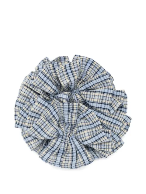 DAMSON MADDER check scrunchie
