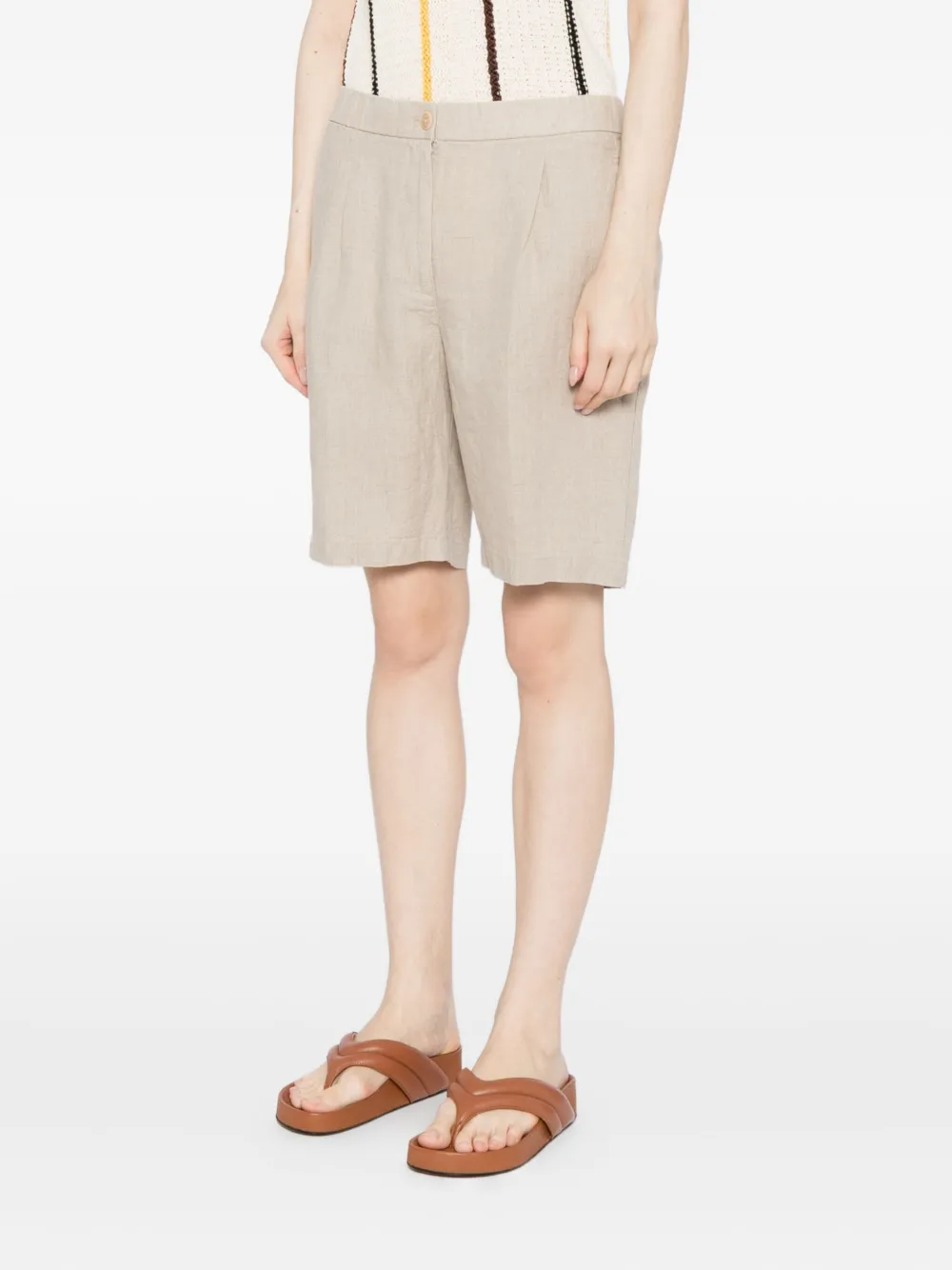 Eileen Fisher Linnen shorts Beige