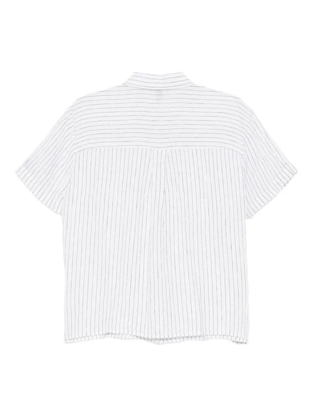 Eileen Fisher Blouse met korte mouwen - WHITE/BLACK