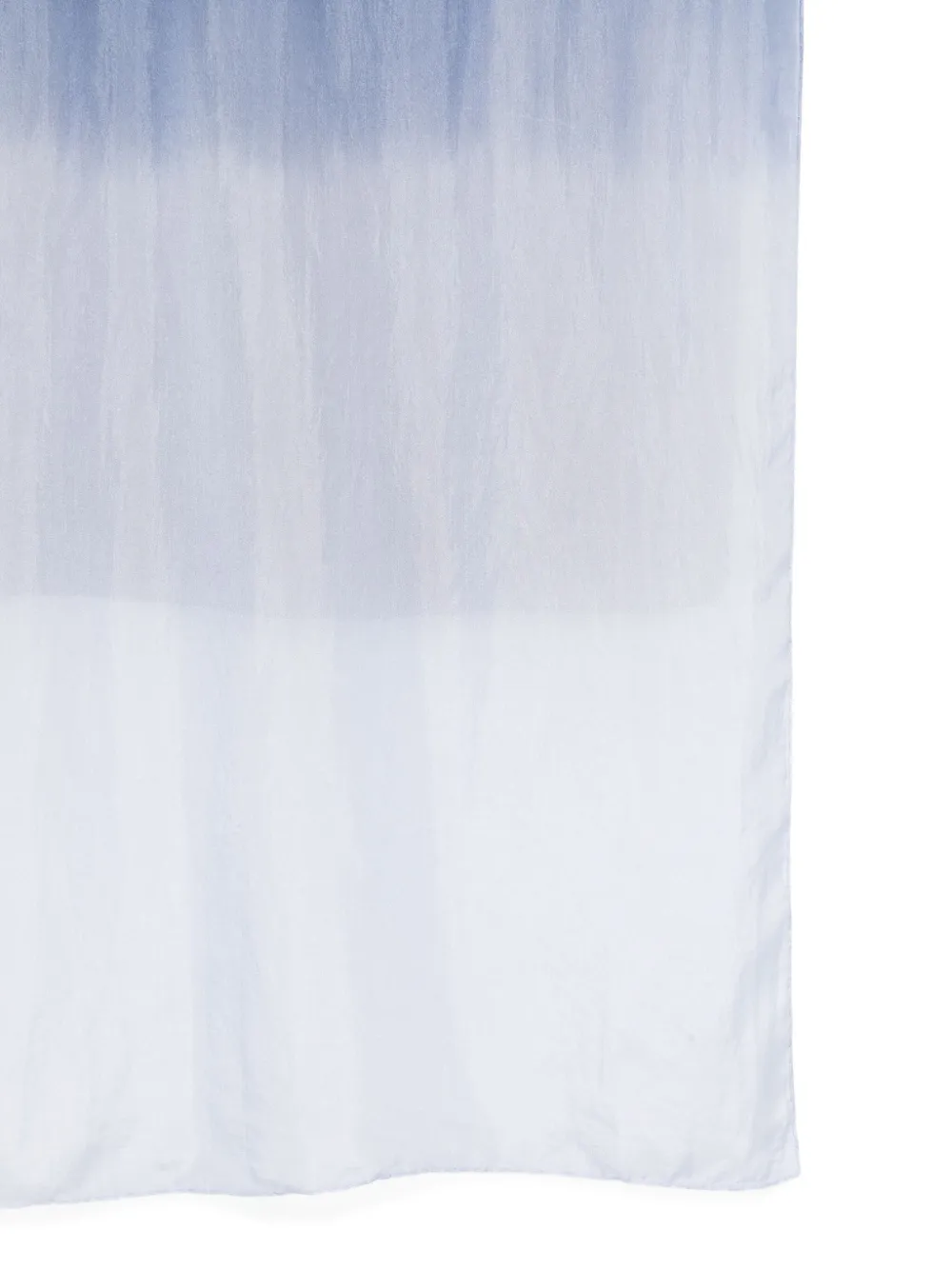 Eileen Fisher Zijden sjaal met geverfde afwerking - Blauw