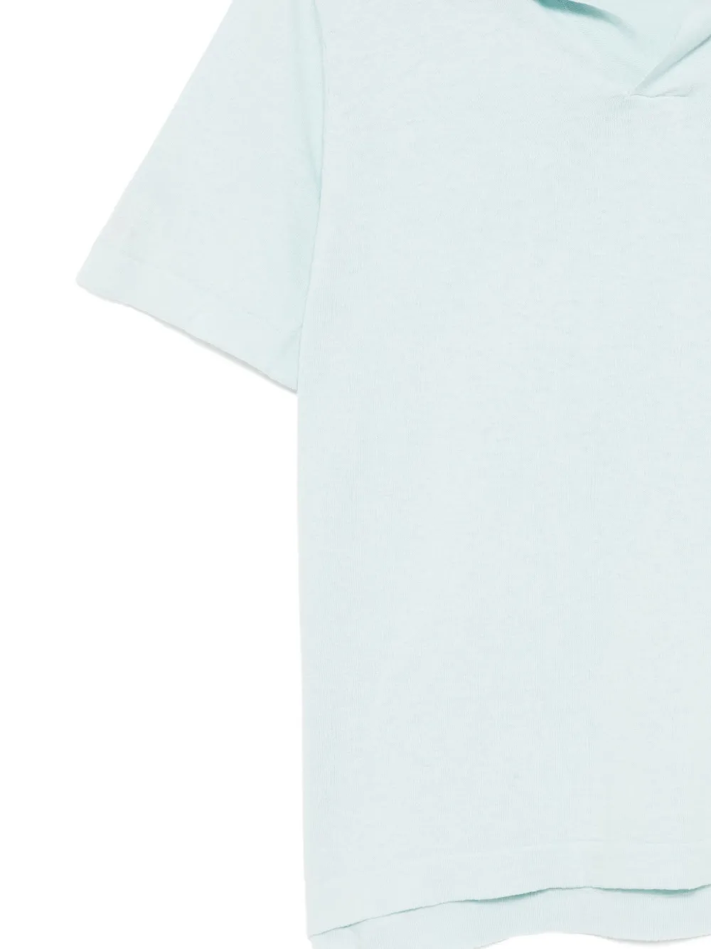 NN07 Ryan T-shirt van gebreide blend Blauw