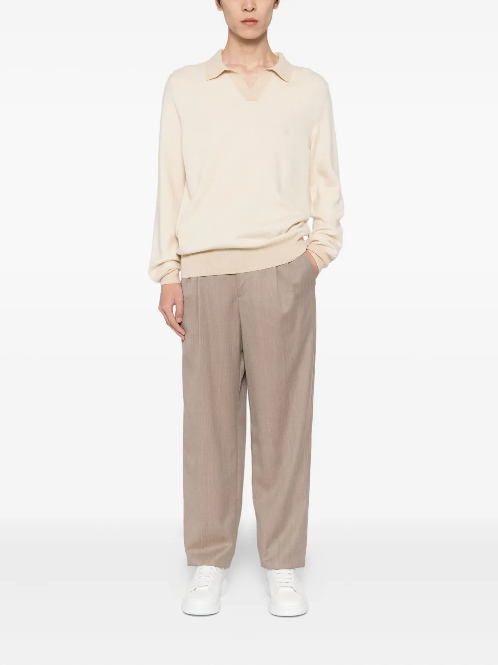 Aurélien Kasjmier trui - Beige