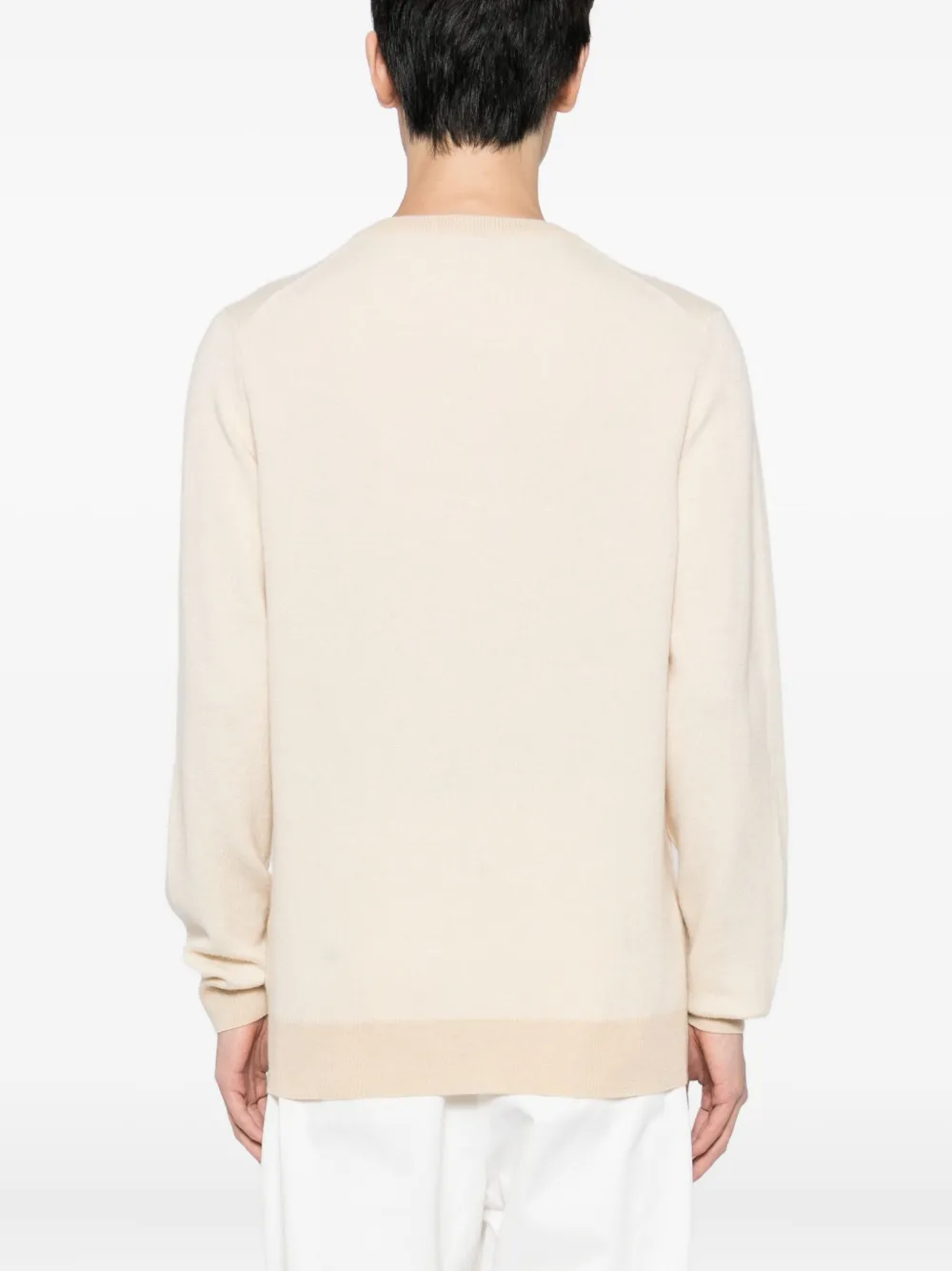 Aurélien Cashmere Jumper In Neutral