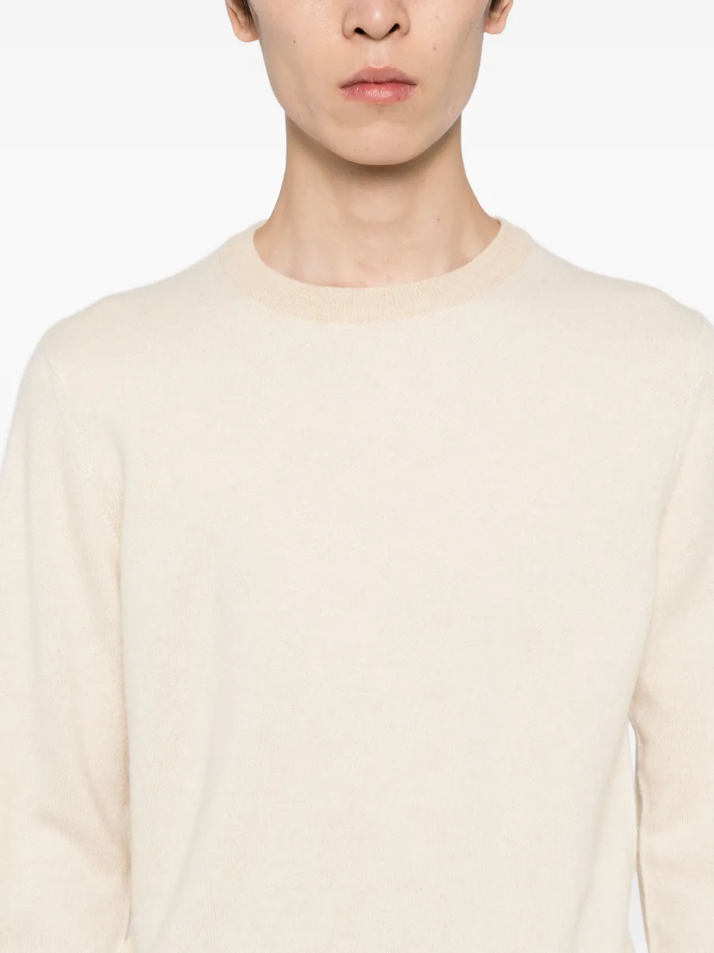 Aurélien Cashmere Jumper In Neutral