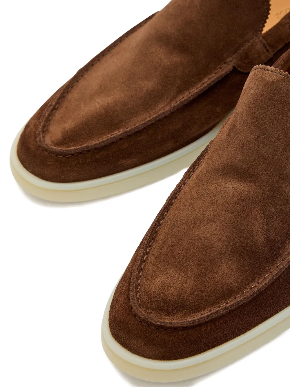 Aurélien Suede Leather Loafers In Brown