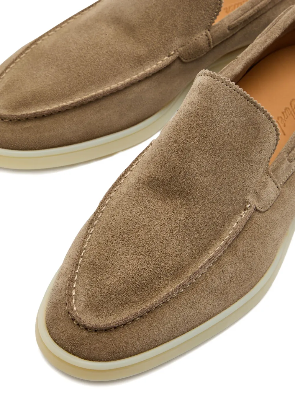 Aurélien Yacht Loafer Aus Wildleder In Neutral
