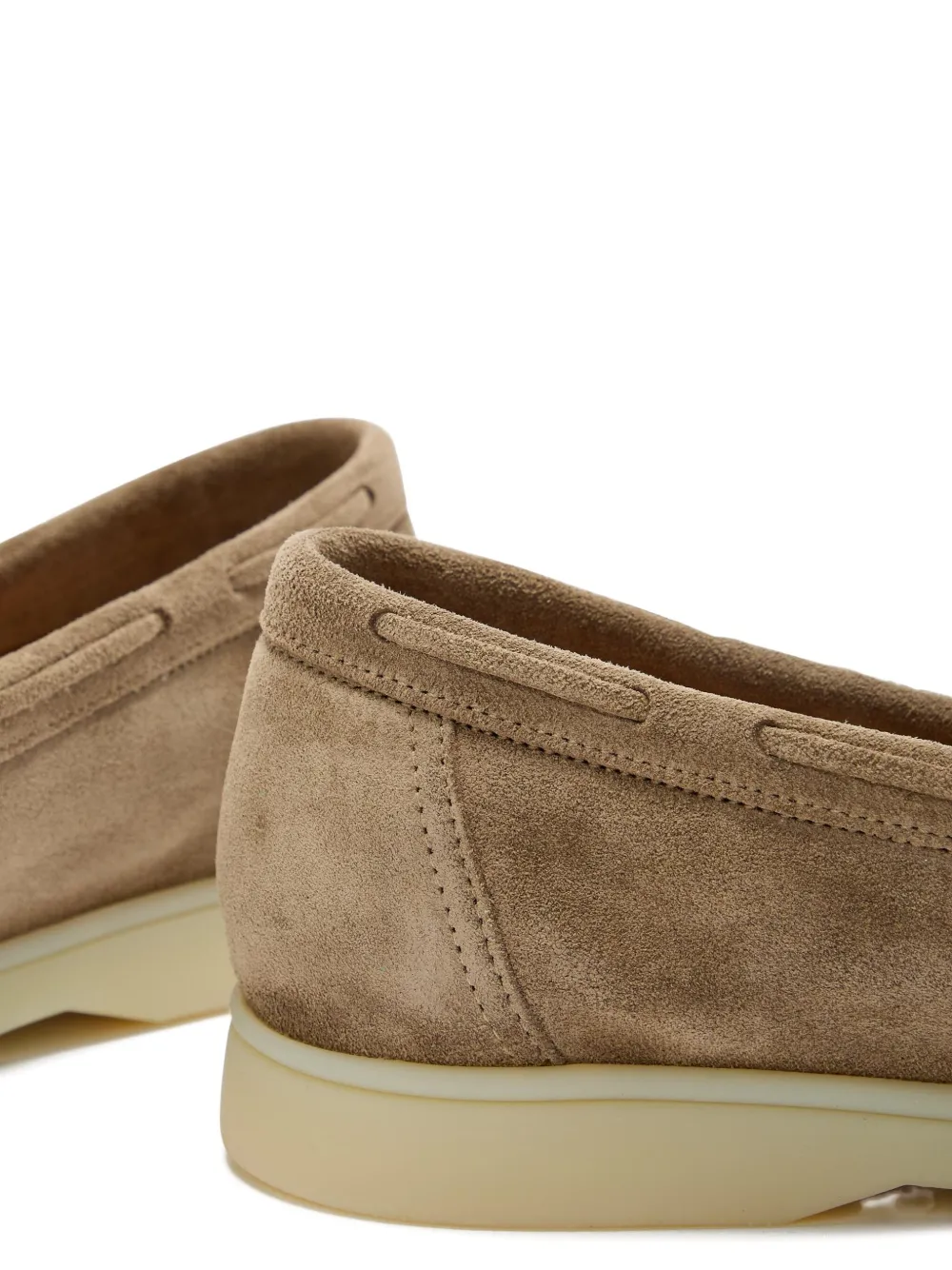 Aurélien Yacht Loafer Aus Wildleder In Neutral