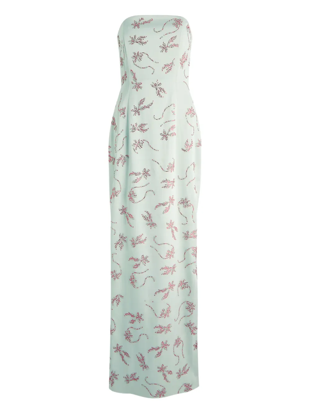 16Arlington Frasia embellished strapless maxi dress - Blu