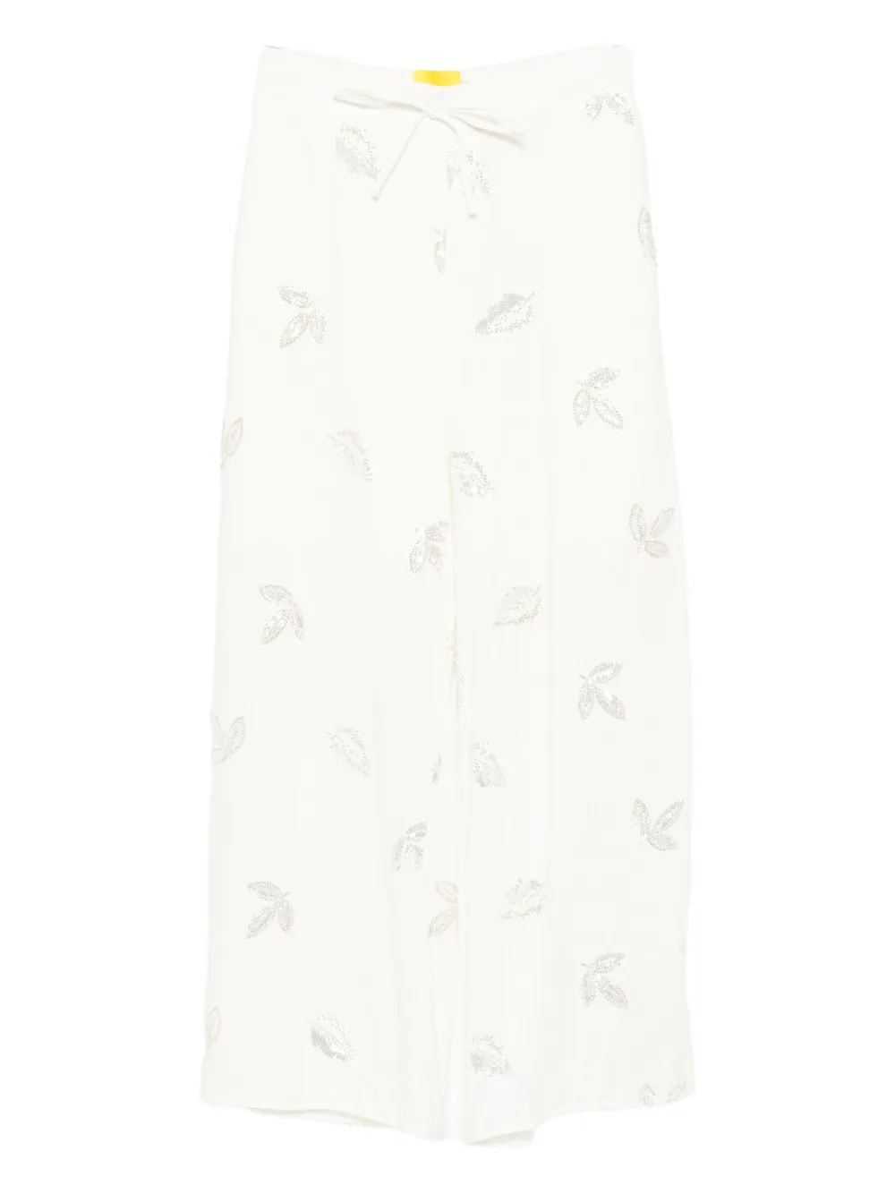 Marques'Almeida sequin-embellished trousers | White | Image 1