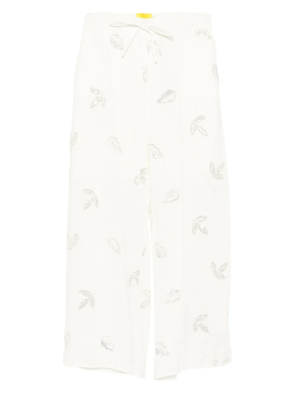 Marques'Almeida sequin-embellished trousers | White | Image 1