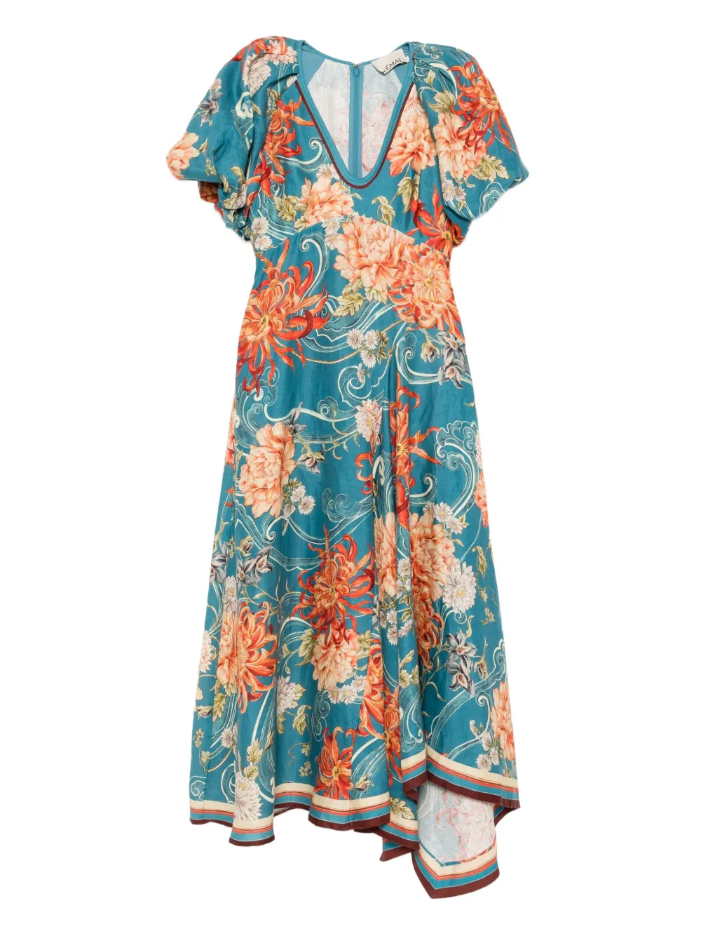 ALEMAIS Fletcher dress | Blue | Image 1