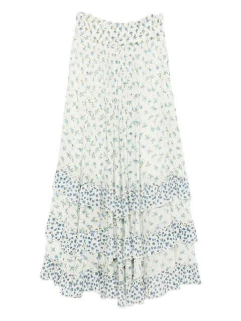 Free People floral-printed skirt