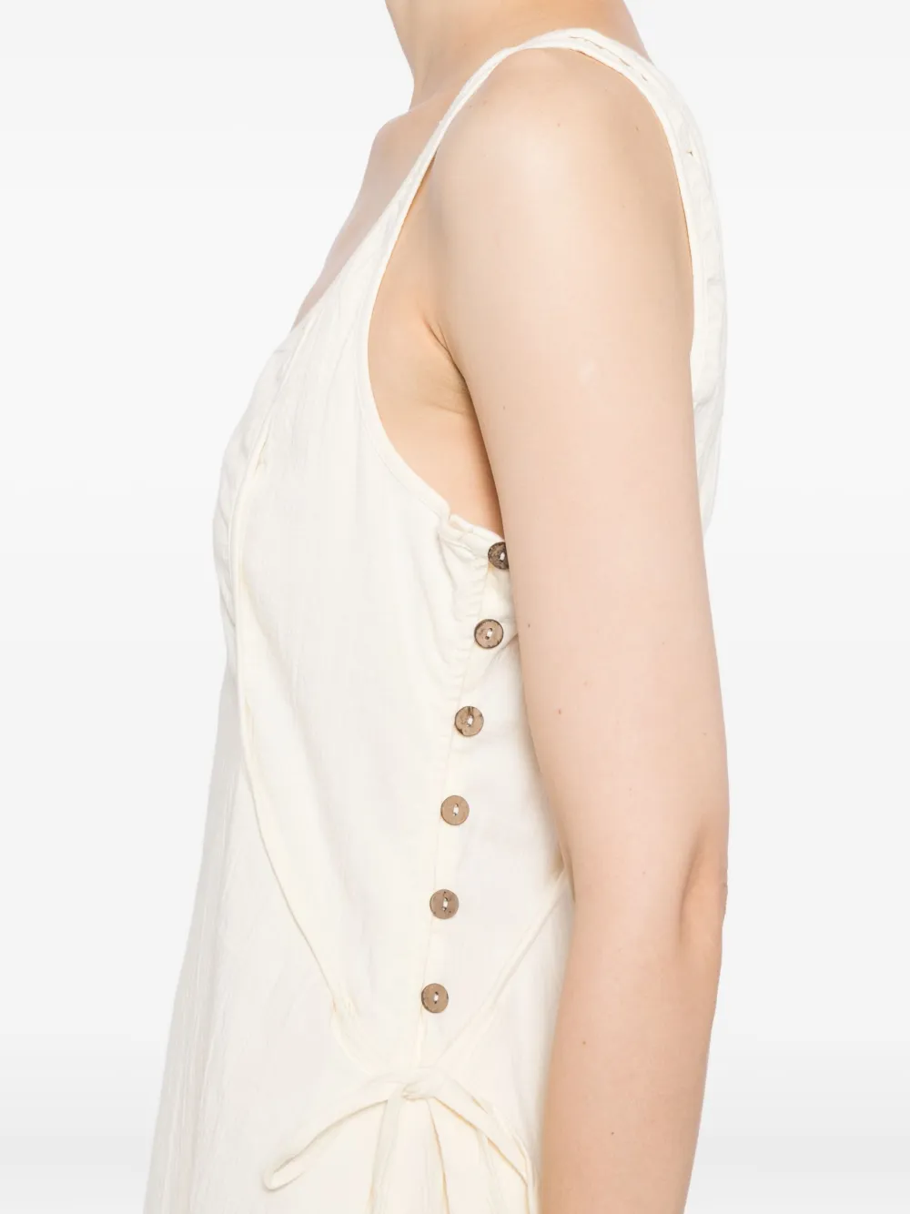 Free People Forever Fancy jurk Beige