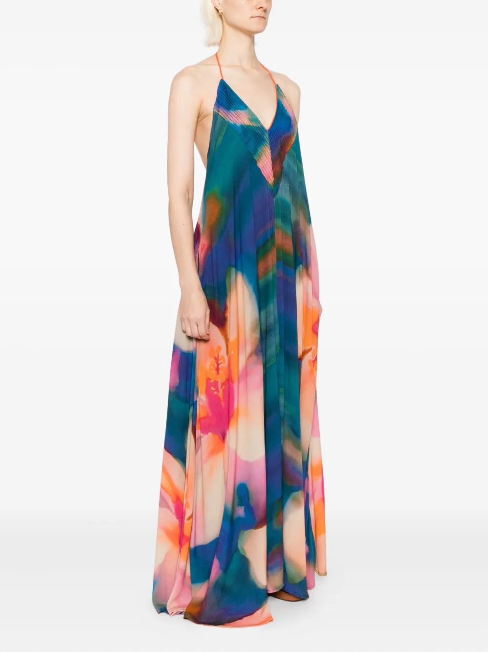 Free People Catalina jurk Blauw