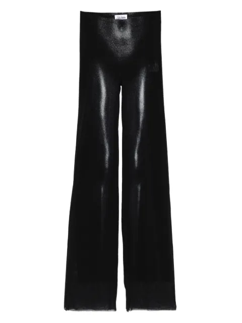 Jean Paul Gaultier body-print straight trousers