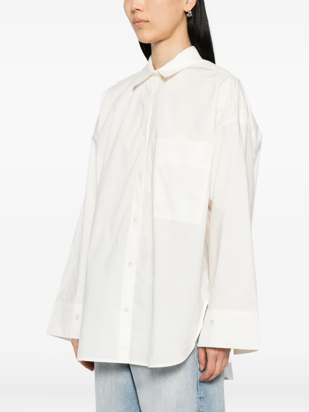 By Malene Birger Derris klassieke blouse Beige