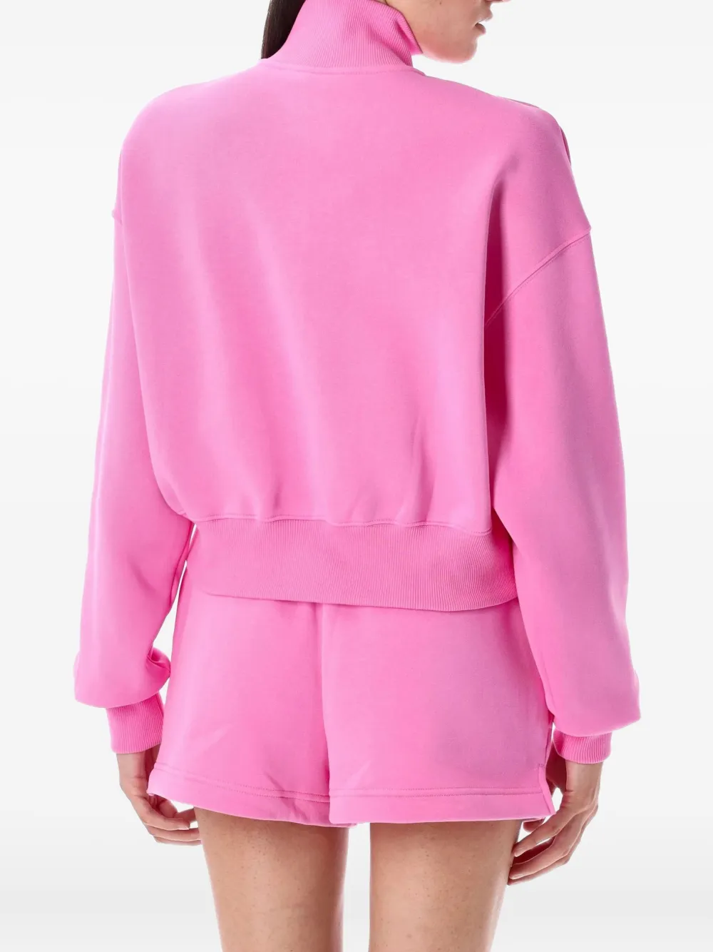 Nike half-zip cropped sweatshirt Roze