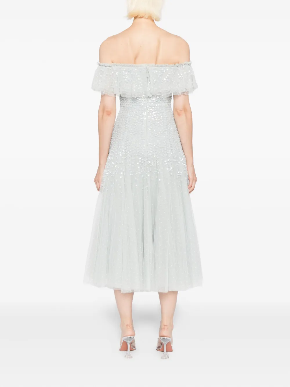 Needle & Thread Ballerina jurk Blauw