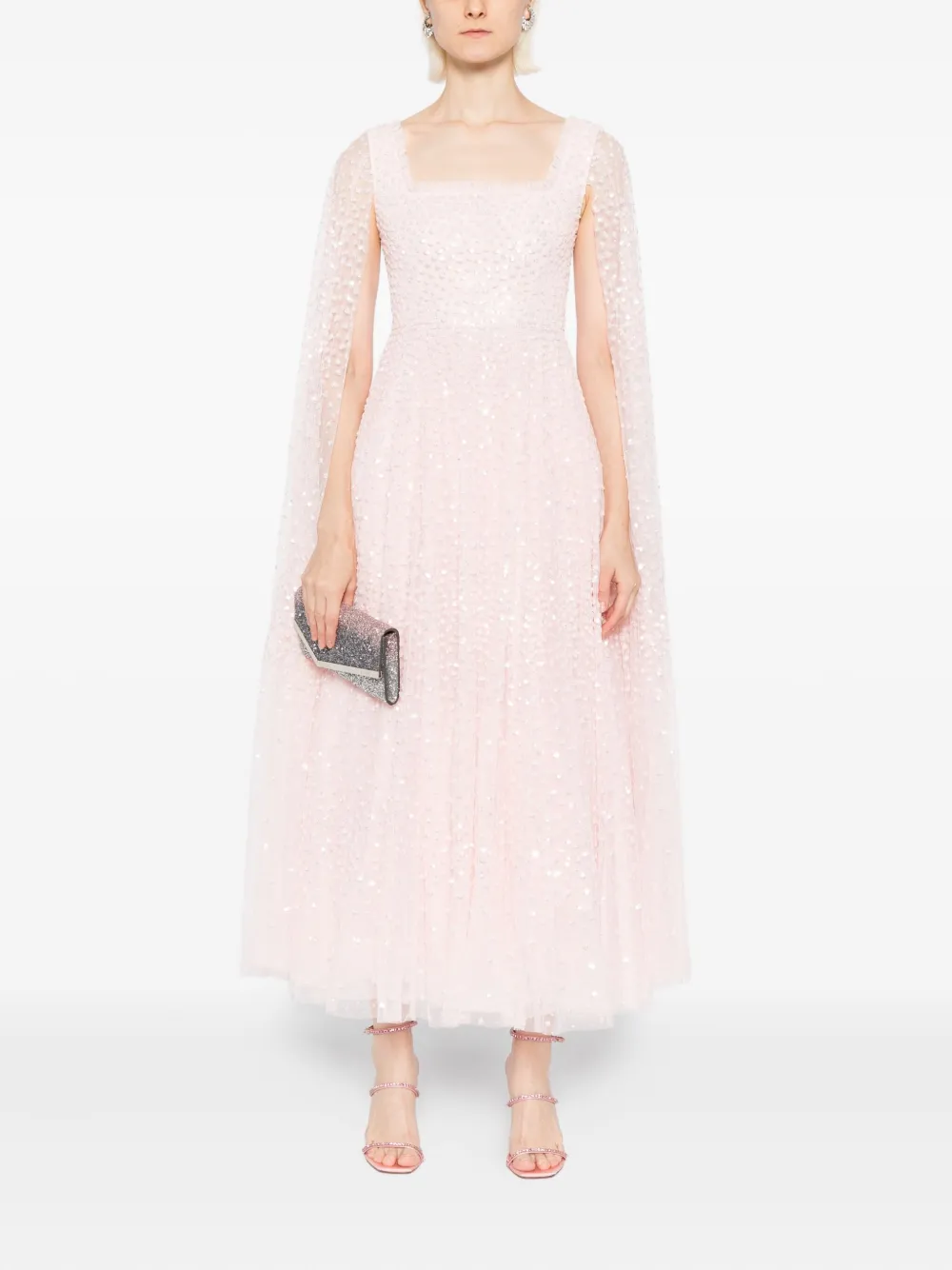 Needle & Thread Scatter Gown In Pink