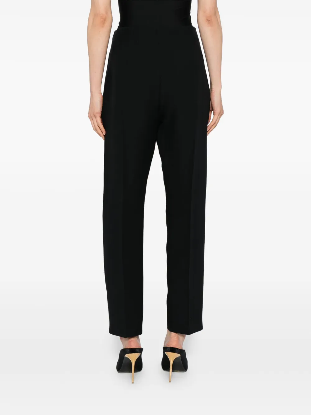 Roland Mouret Cropped Trousers In Blue