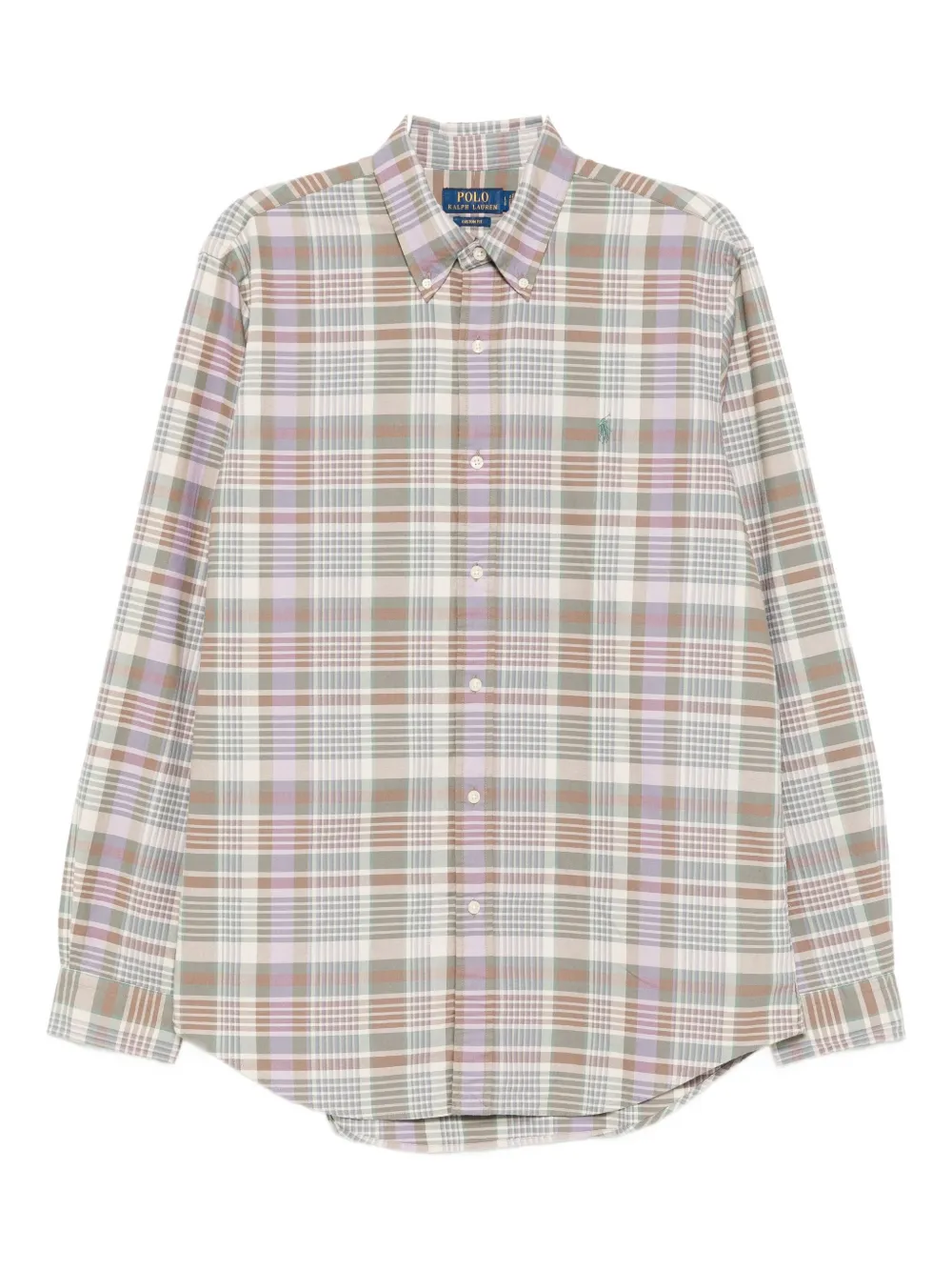 Polo Ralph Lauren Geruit overhemd Beige