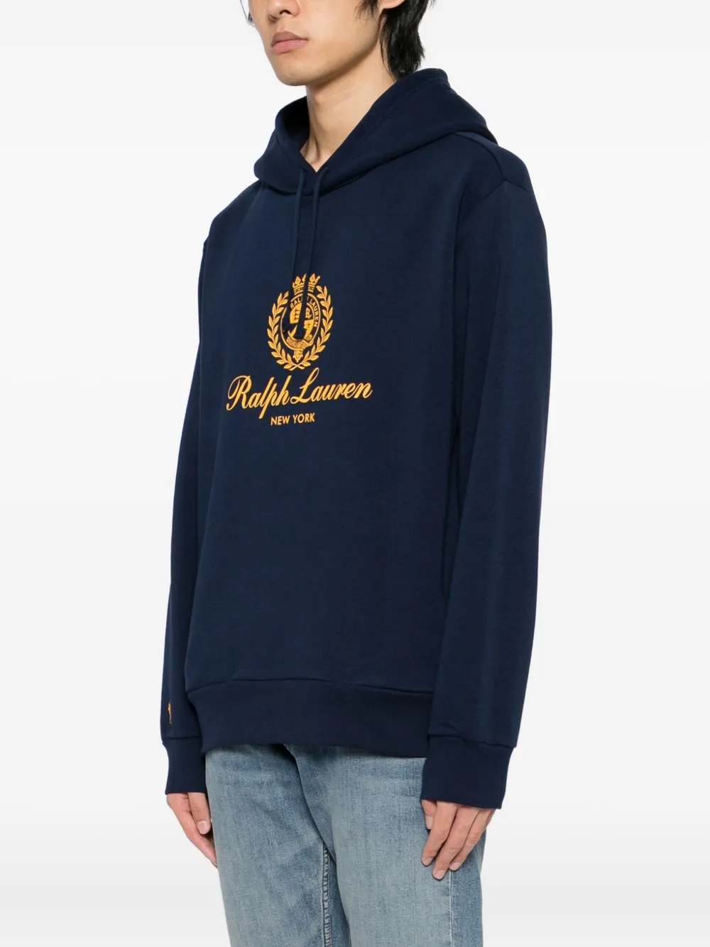 Polo Ralph Lauren Crest hoodie Blauw
