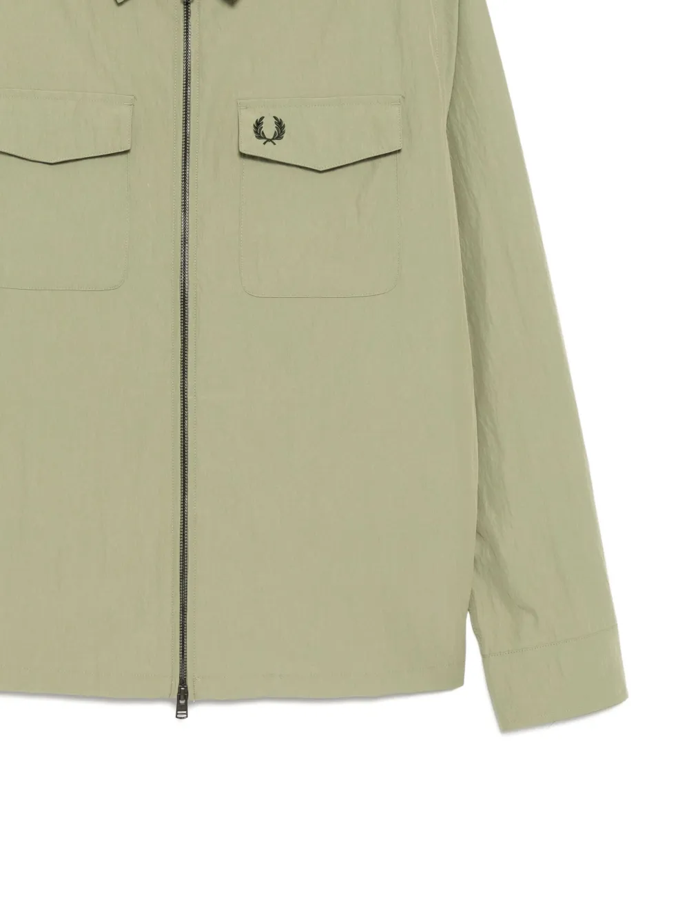 Fred Perry Jack met rits Groen