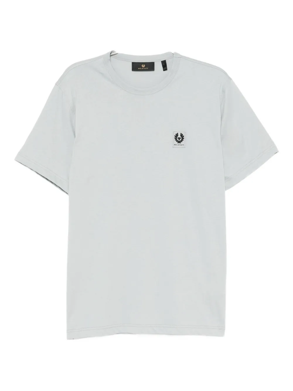 Belstaff Logo-patch T-shirt In Gray