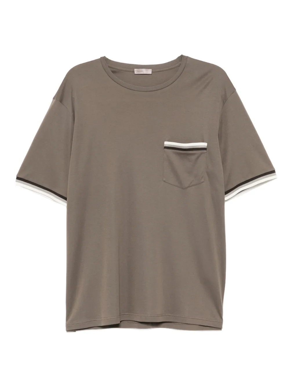Herno tipped short-sleeves T-shirt | Neutrals | Image 1