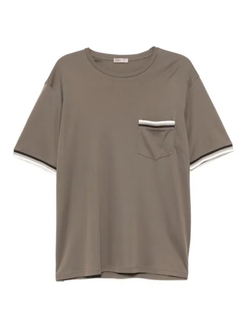 Herno tipped short-sleeves T-shirt