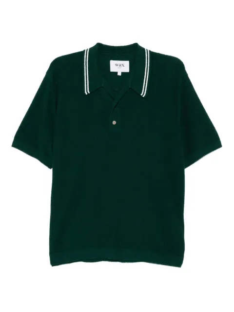 Wax London short-sleeved polo shirt