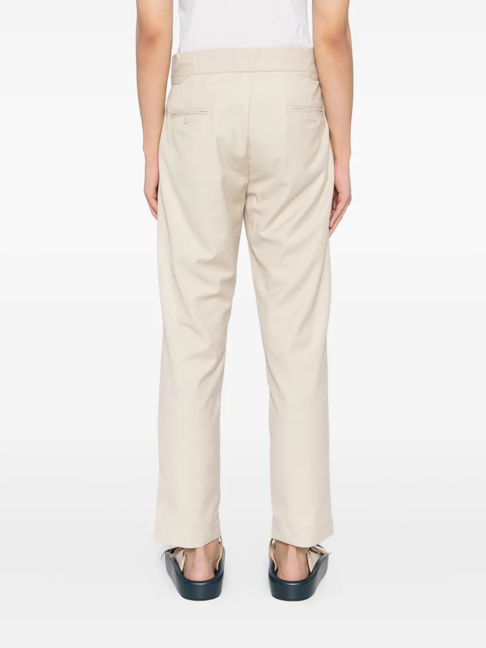 Raith Waist-strap Trousers In Neutral