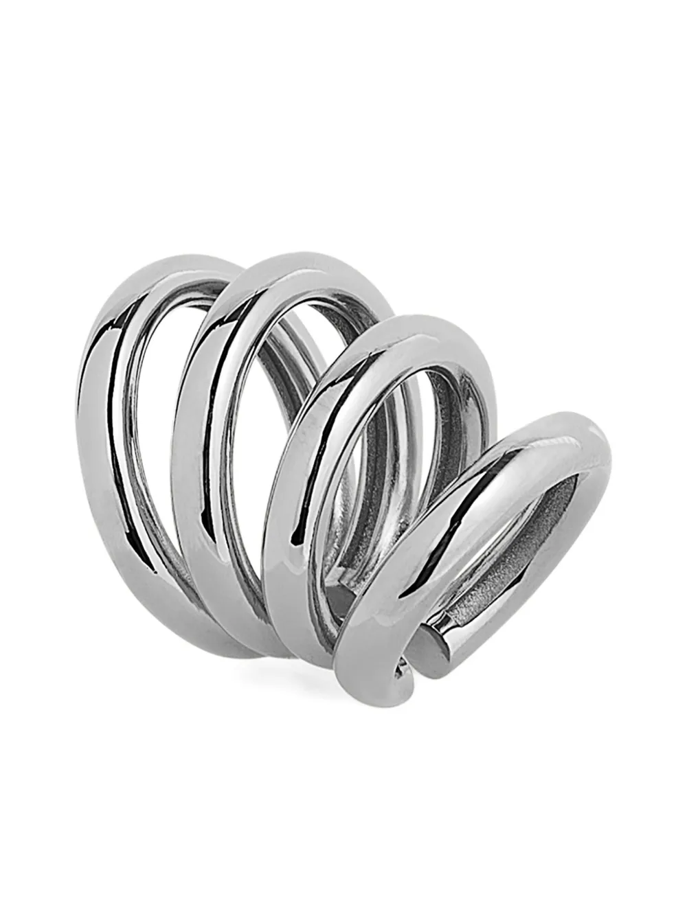 Rabanne multi-ring earcuff | Silver | Image 1