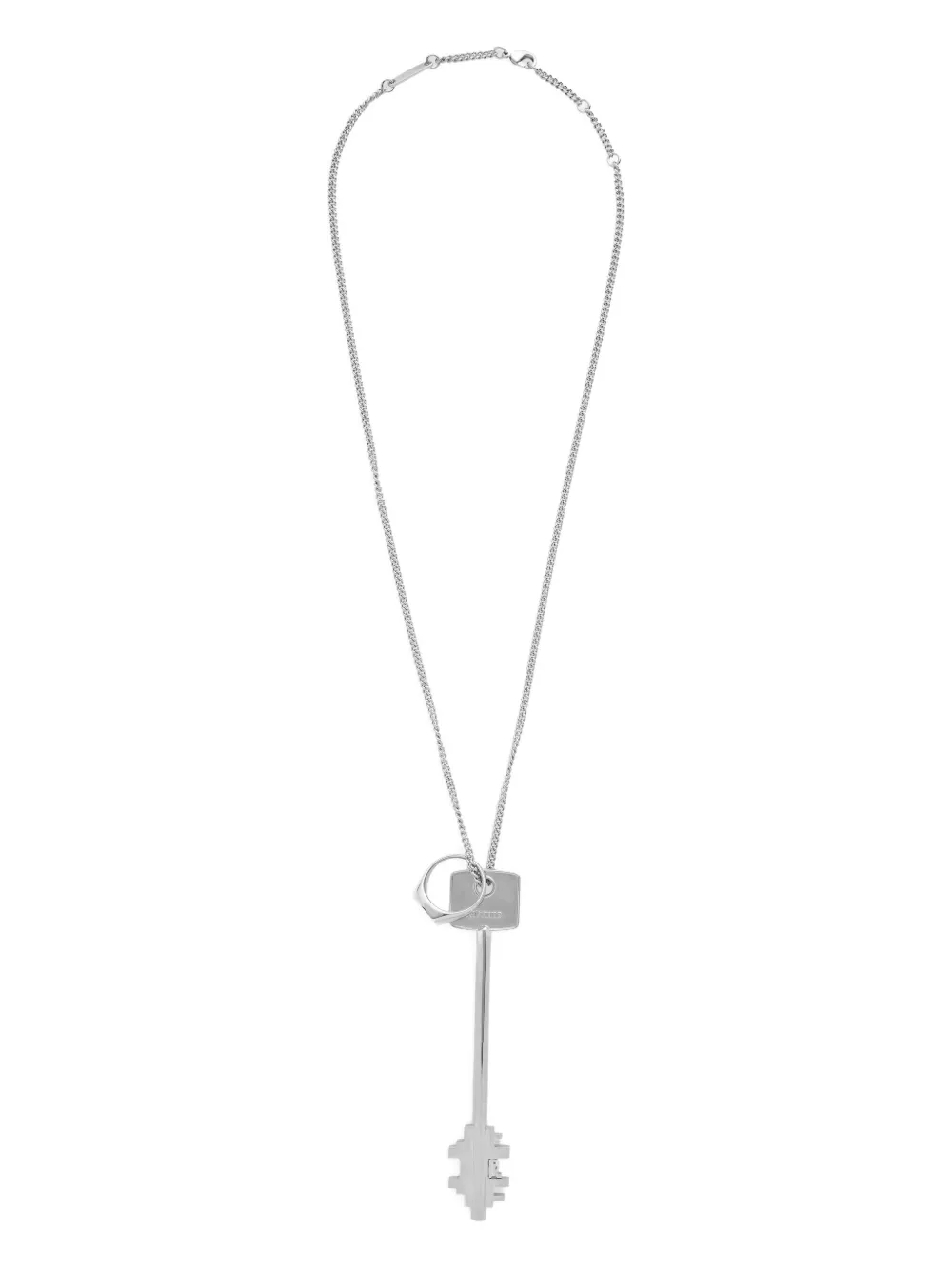 Rabanne key-pendant necklace | Silver | Image 1