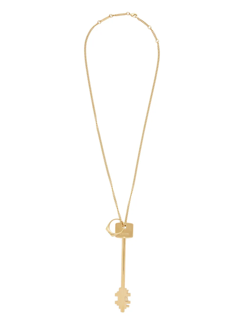 Rabanne key-pendant necklace | Gold | Image 1