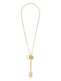 Rabanne key-pendant necklace - Gold
