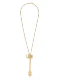 Rabanne key-pendant necklace - Gold