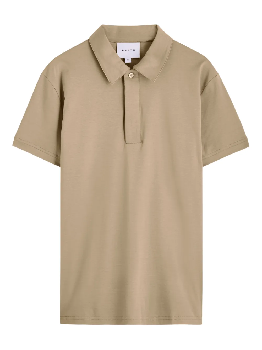 RAITH Santi Mercerized polo shirt - Beige