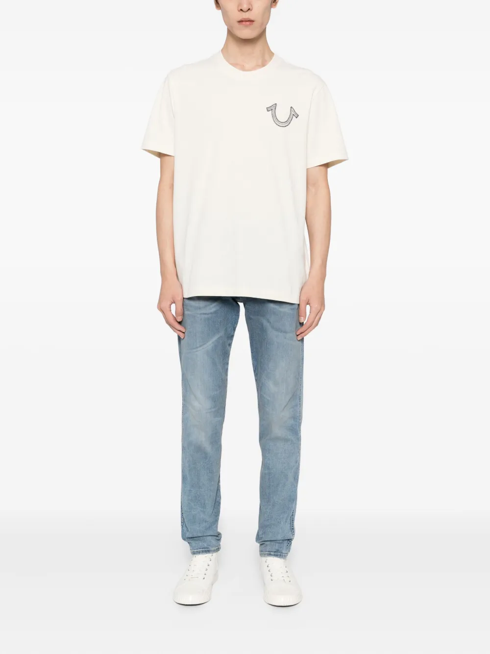 PAIGE Lennox T-shirt - Beige