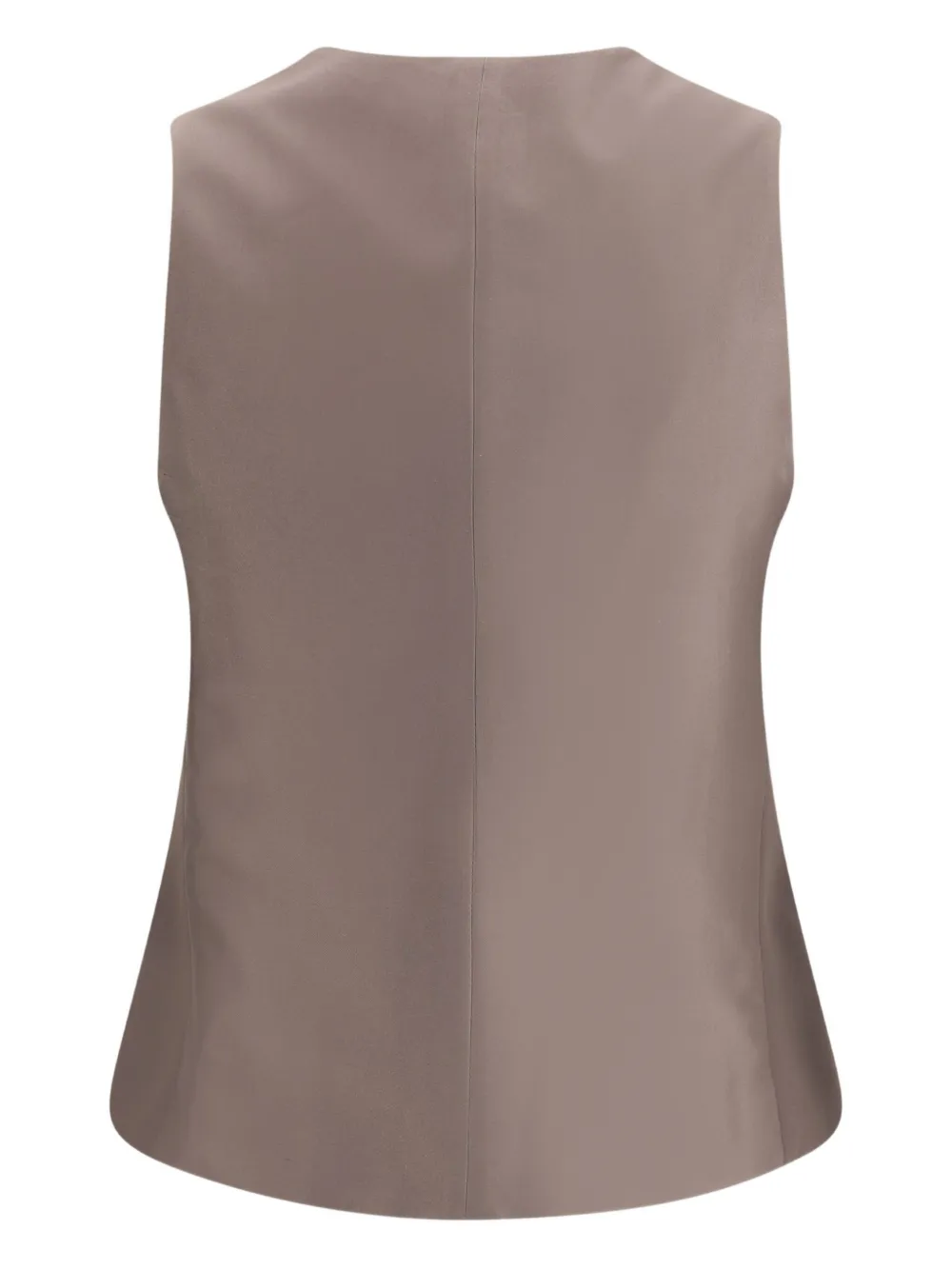 Giorgio Armani button-fastening waistcoat Bruin
