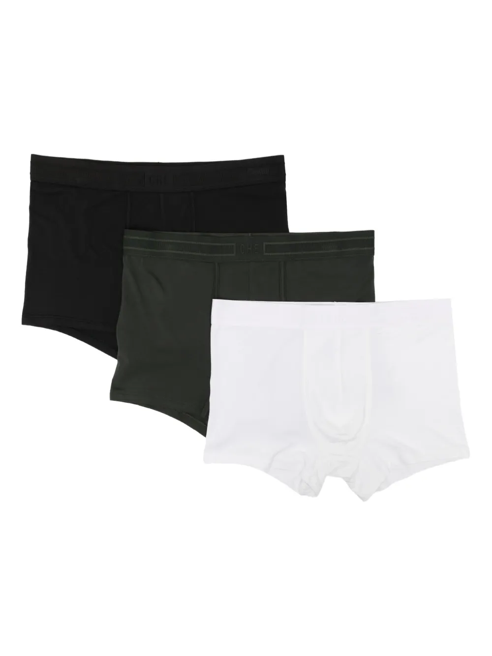 CHÉ logo-waistband boxers (set of three) | White | Image 1