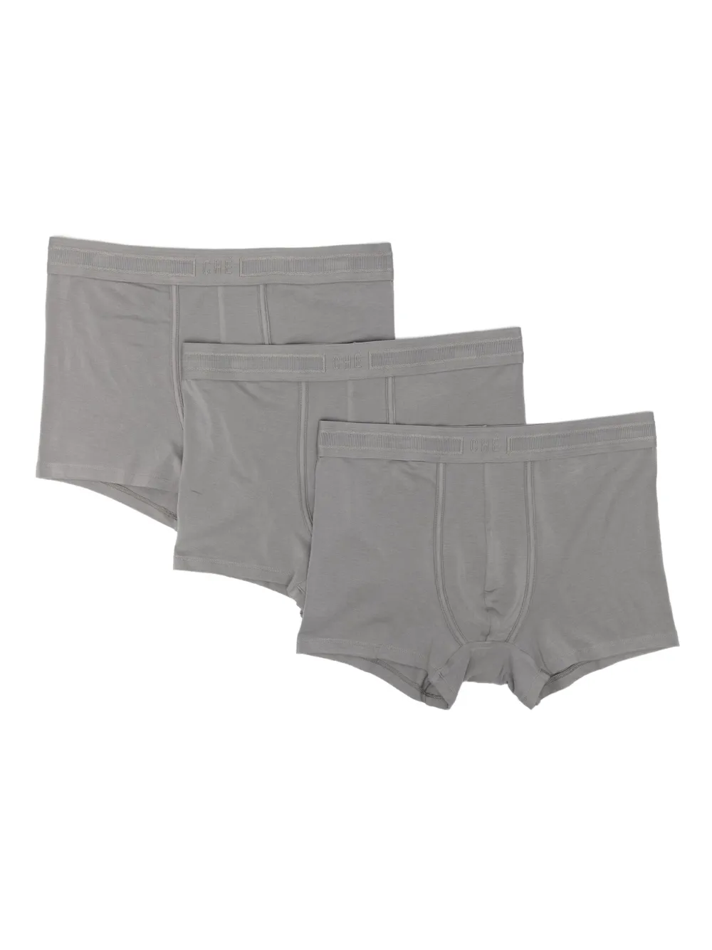 CHÉ logo-waistband boxers (set of three) | Grey | Image 1