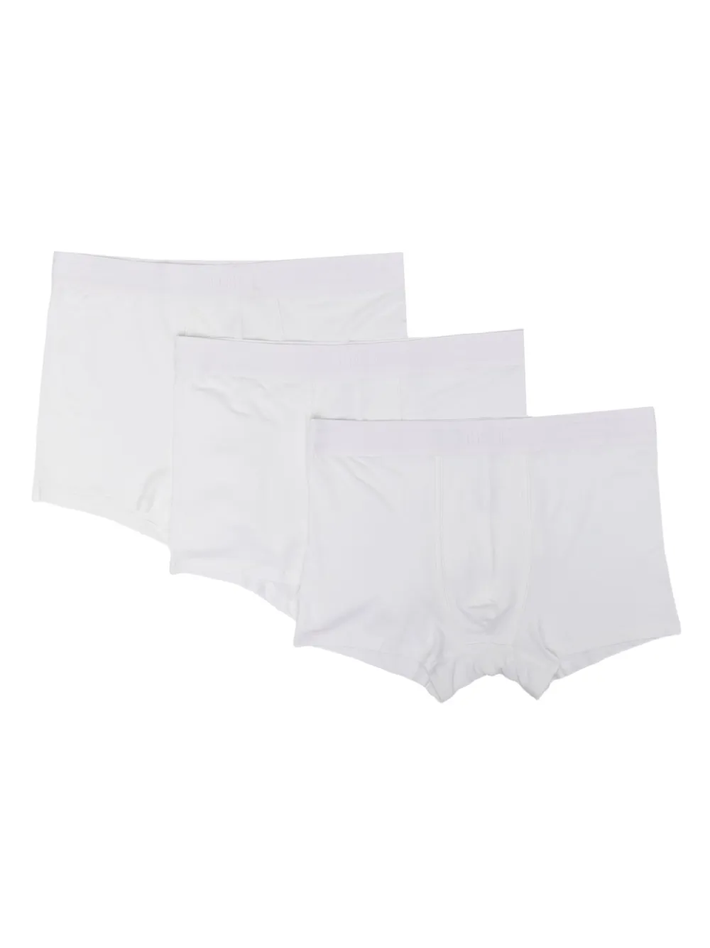 Che Logo-band Boxers (set Of Three) In White