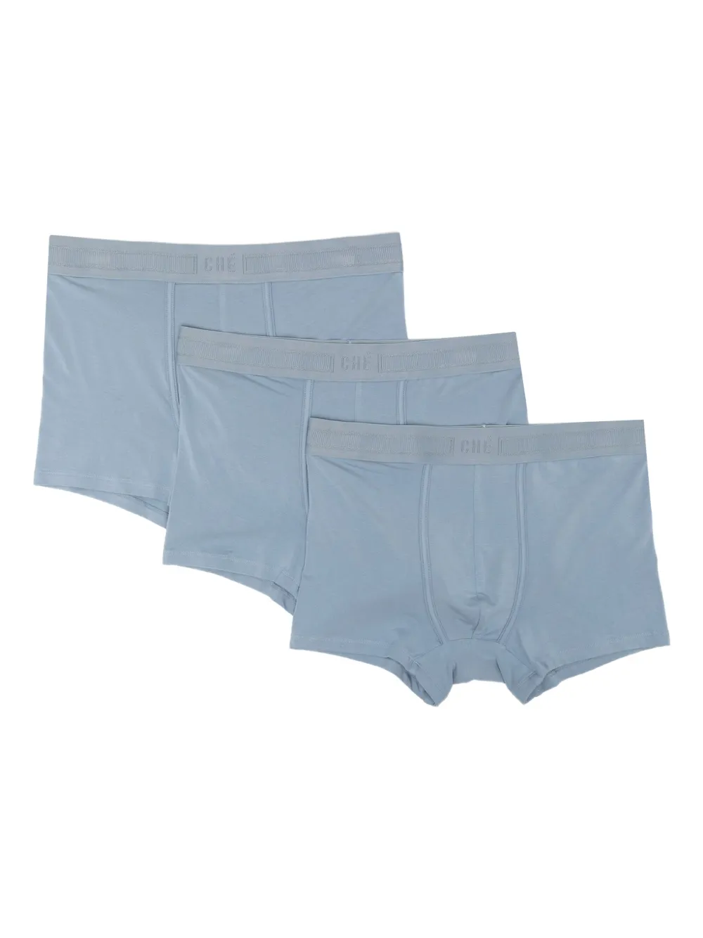 CHÉ logo-waistband boxers (set of three) | Blue | Image 1