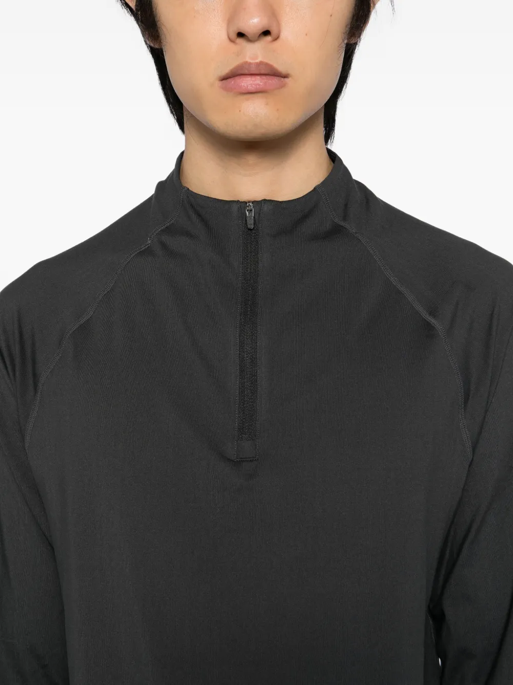 CONDITION WEAR Core top met rits Grijs