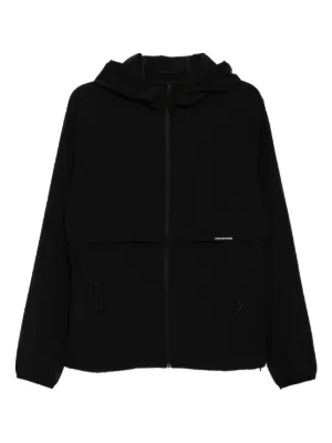 MM6 Maison Margiela zip-up Hooded Jacket | Black | FARFETCH