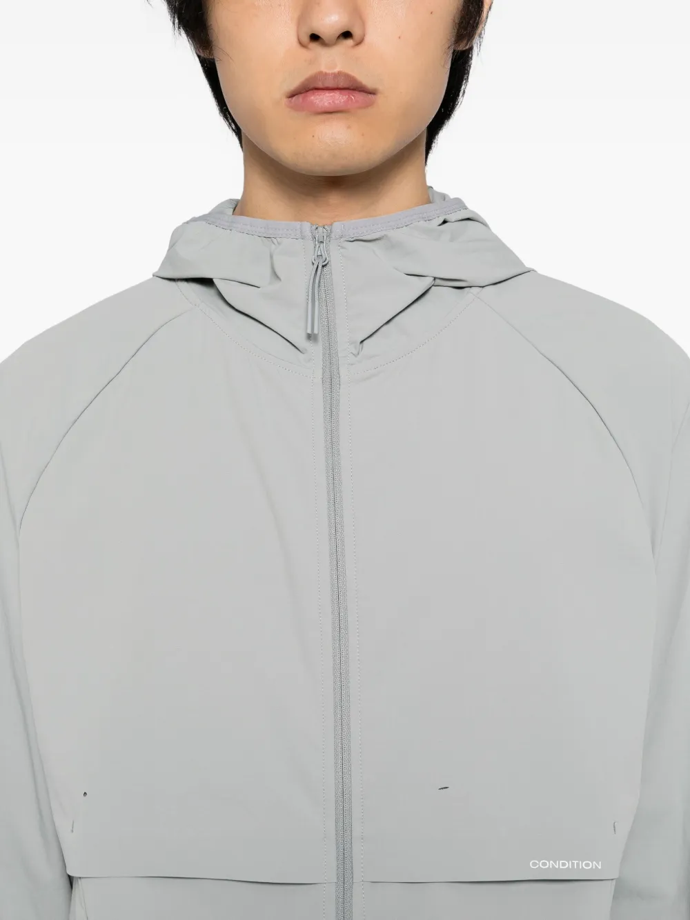 CONDITION WEAR Windjack met rits Grijs