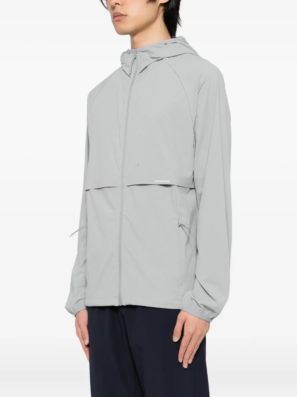 CONDITION WEAR Windjack met rits Grijs