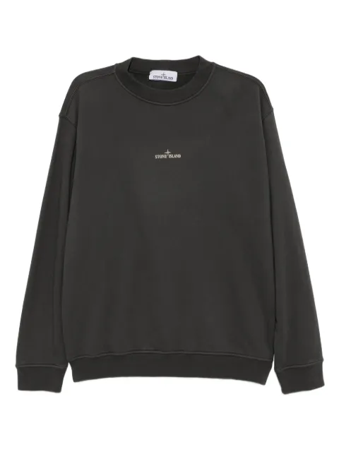 Stone Island logo-printed sweatshirt